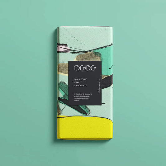 Gin & Tonic CoCo Dark Chocolate bar